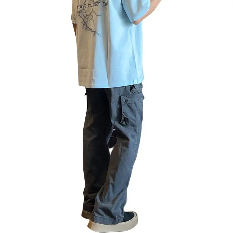 CORNILOT Cargo Pants Unisex Gray-3