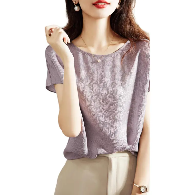 Mu Xiao Xin Chiffon Shirt Women's-4