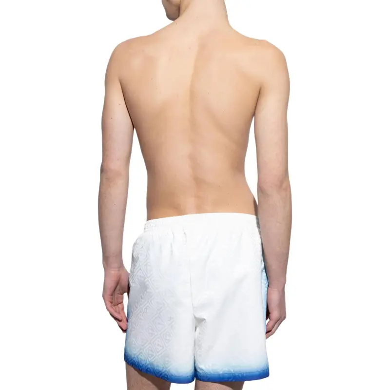 CASABLANCA Faded effect Swim Shorts-2