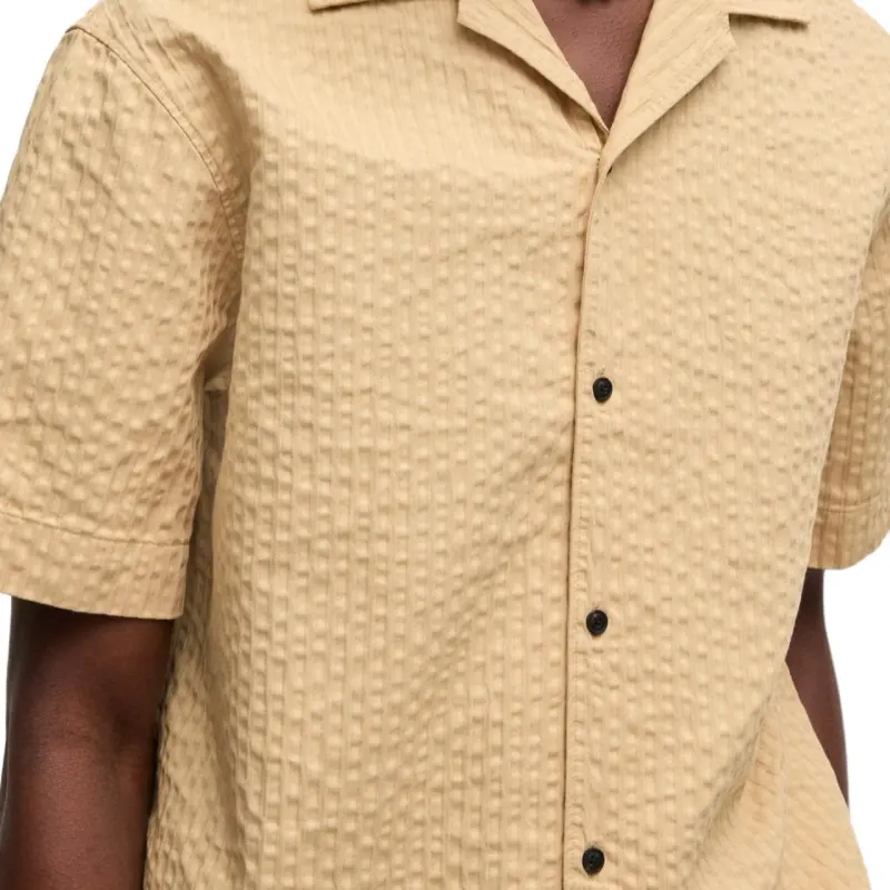 HUGO BOSS Shirts Men Yellow-4