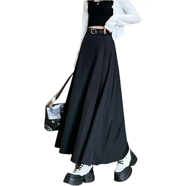Mu Qingqing Casual Long Skirt Women's-3