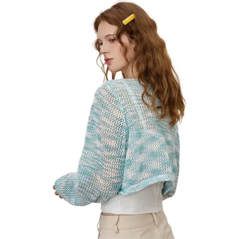Flowers In Water Knitwear Women's-4