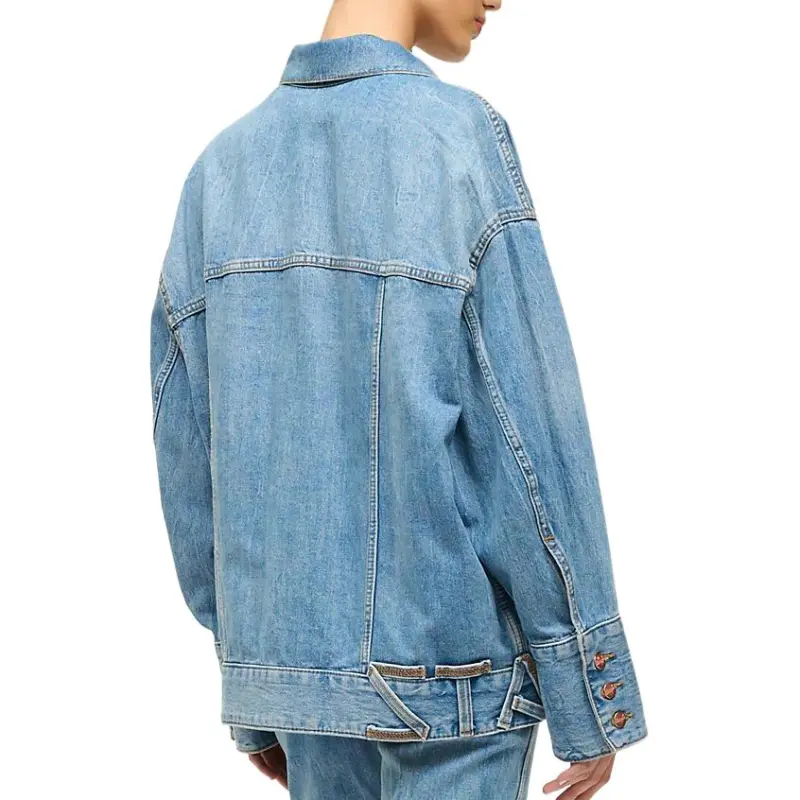 WRANGLER Denim Jacket Women's Medium Blue-1