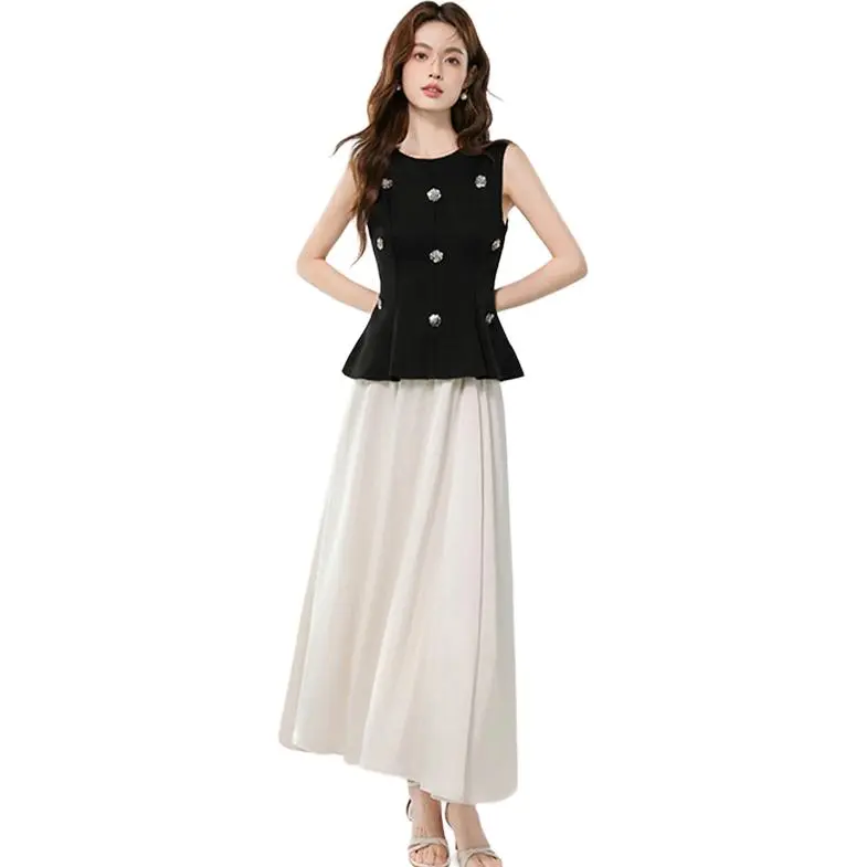 La Chapelle Two Piece Skirt Sets Women's-3