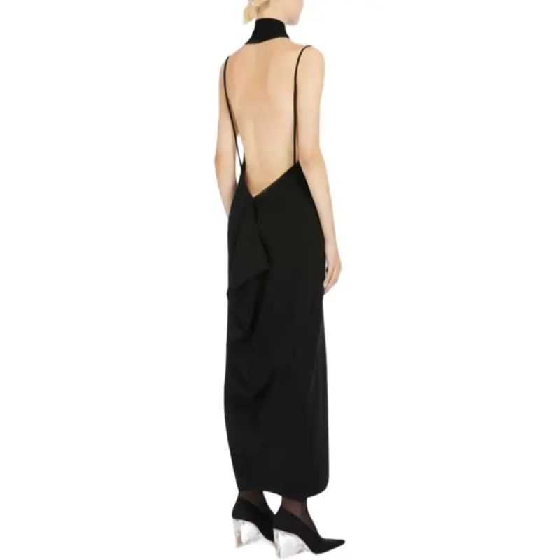 SportMa Sleeveless Dress Women's Black-3
