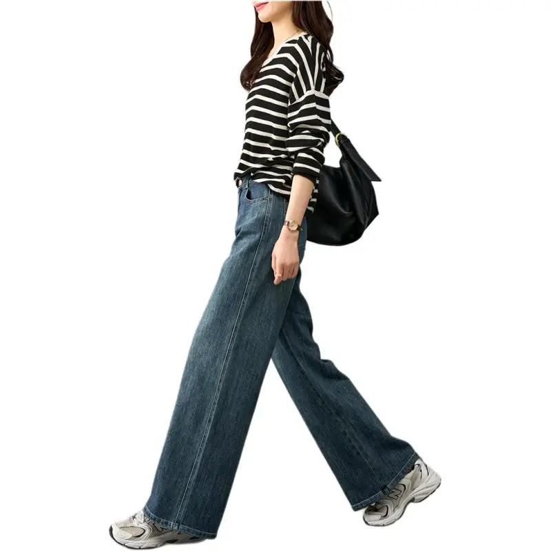 YALIDA Jeans Women's Blue B0-2