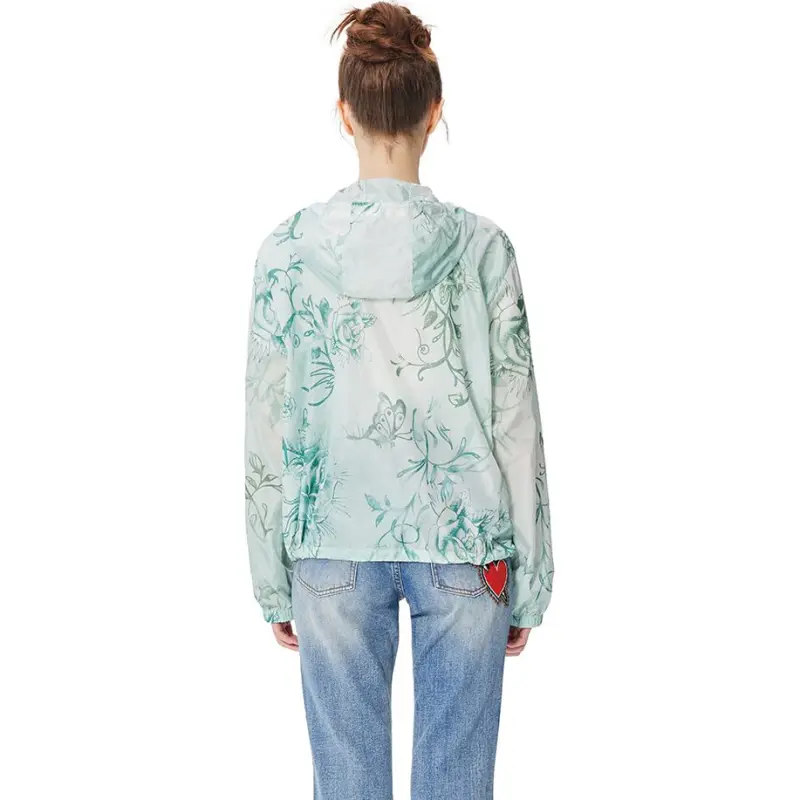 Ed Hardy SS25 Jackets Coats Women's Light Verdant Green-4