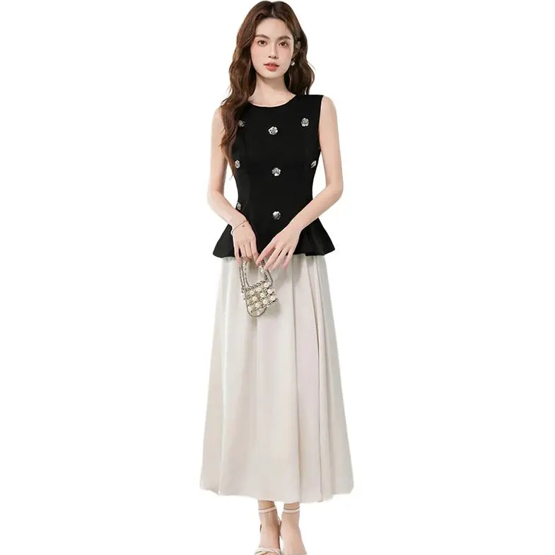 La Chapelle Two Piece Skirt Sets Women's-2