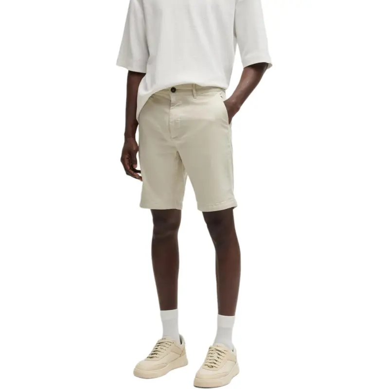 HUGO BOSS Casual Shorts Men's Light Beige-1