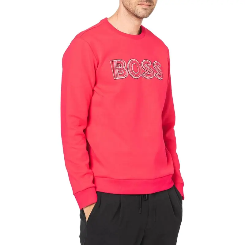 HUGO BOSS Sweatshirts Men Red-2