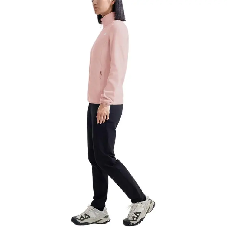 THE NORTH FACE City Outdoor Collection Velvet feel Coat Women's Mist Pink-4