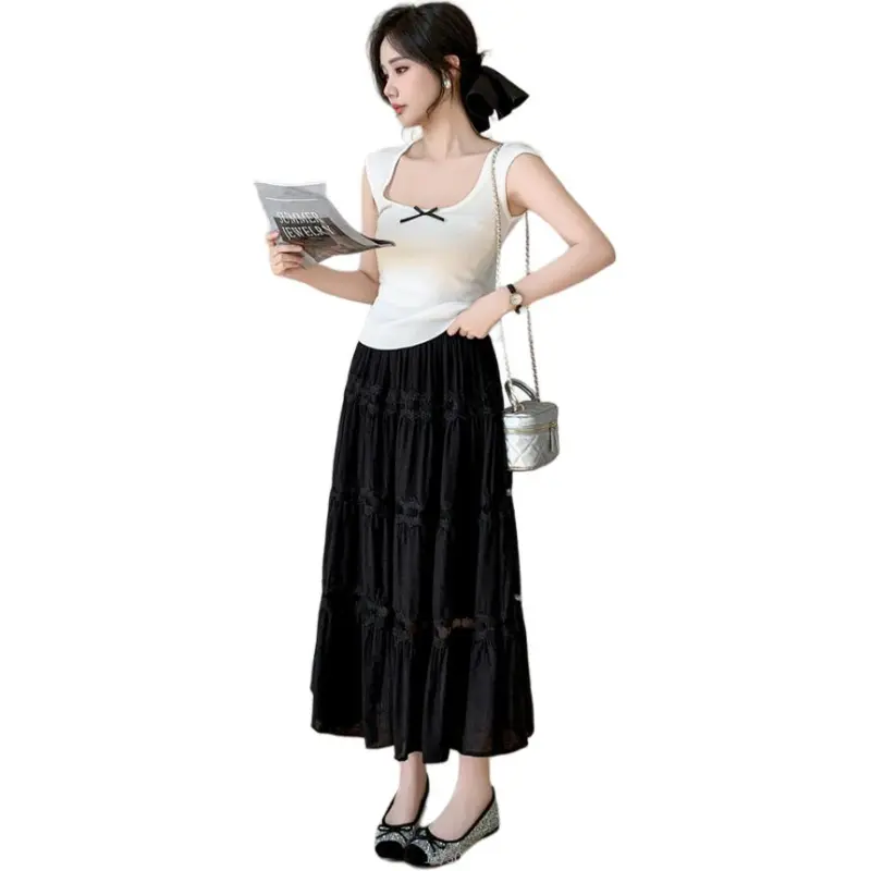 Dior Beauty Casual Long Skirt Women's-5