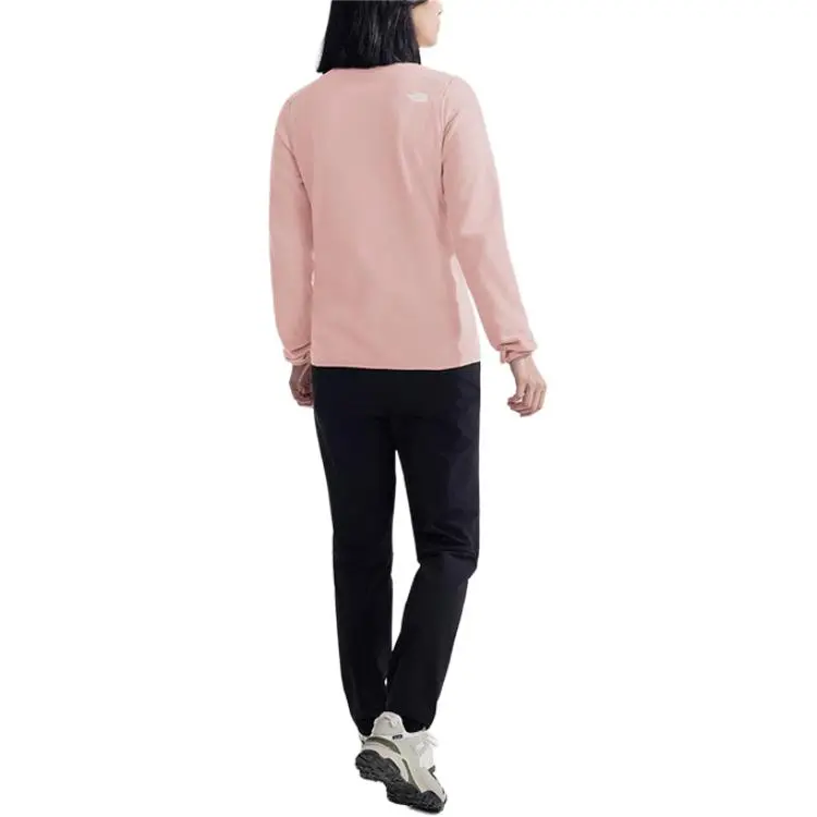 THE NORTH FACE City Outdoor Collection Velvet feel Coat Women's Mist Pink-3