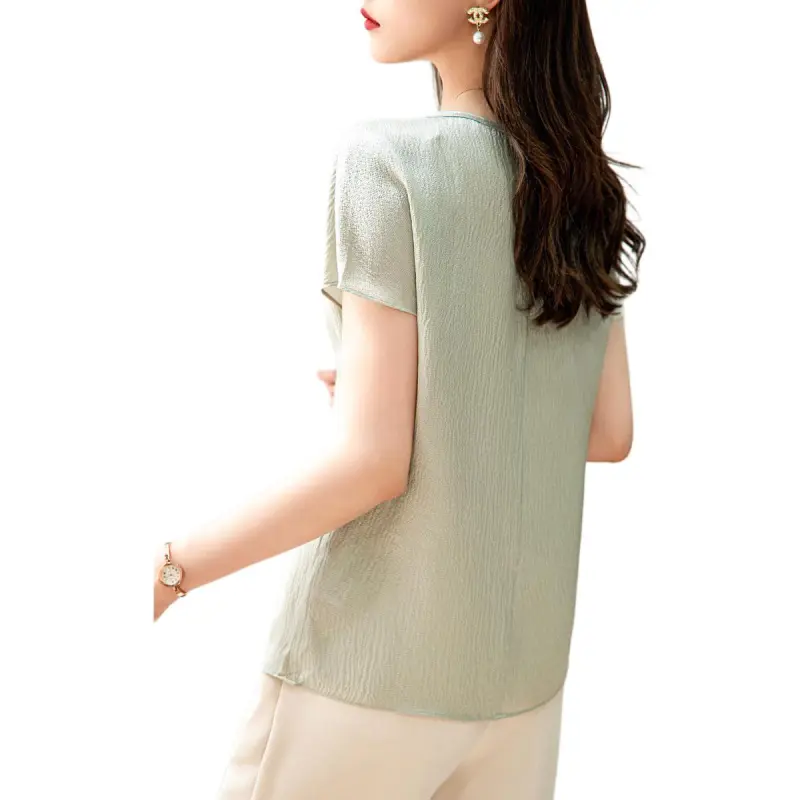 Mu Xiao Xin Chiffon Shirt Women's-1