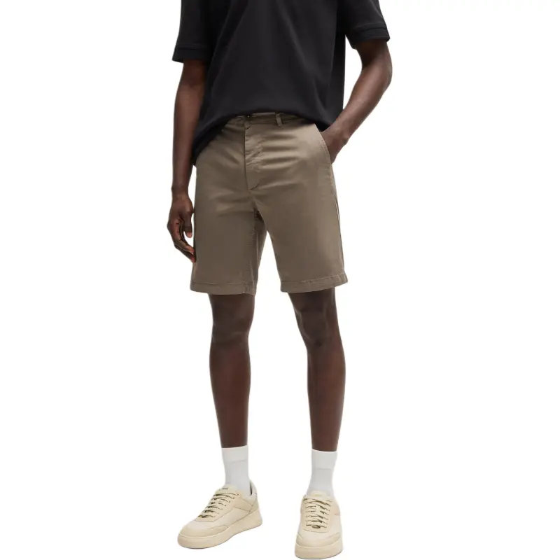 HUGO BOSS Casual Shorts Men's Beige-2