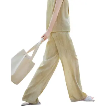XWI Casual Suit Women's Beige With Green
