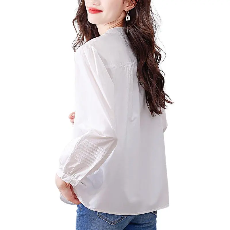 ONE SHALLOW Shirt Women's White-1