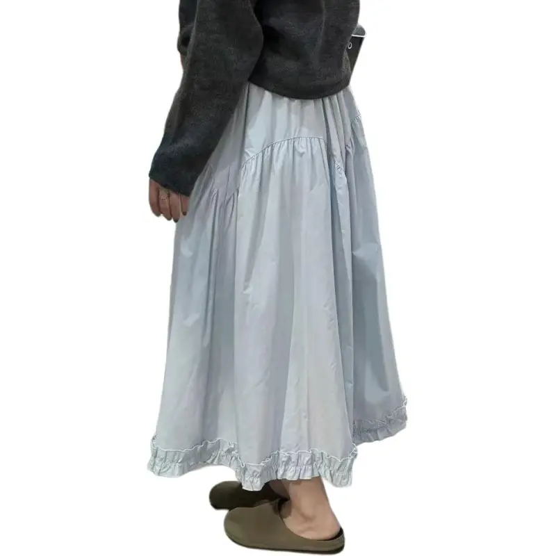 PLAY BUSH Casual Long Skirt Women's-1
