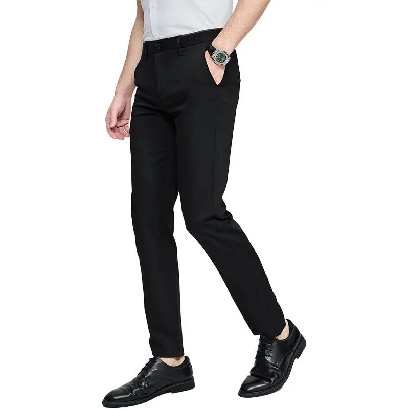 Dance With Wolves Casual Pants Men's Black-3