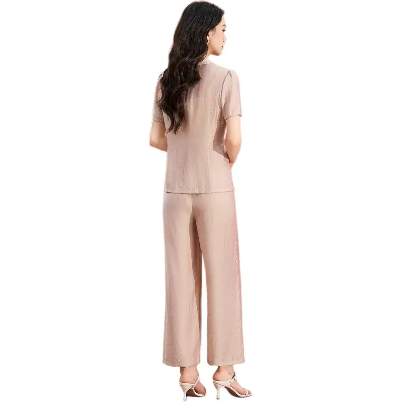 Mylan Casual Suits Women's Apricot-1