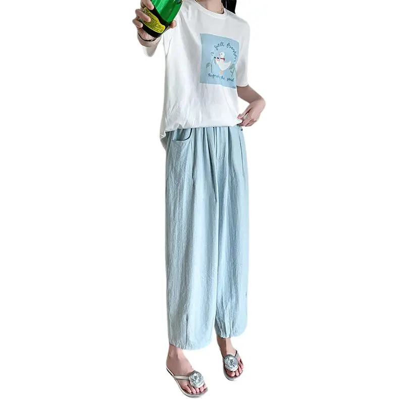 Mu Xiao Xin Casual Pants Women's-5