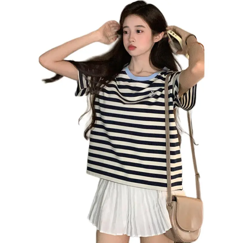 MORii Set in Sleeve T Shirt Women's Image Color-2