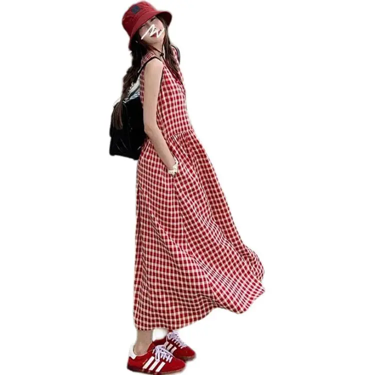 Mu Xiao Xin Sleeveless Dress Women's-2