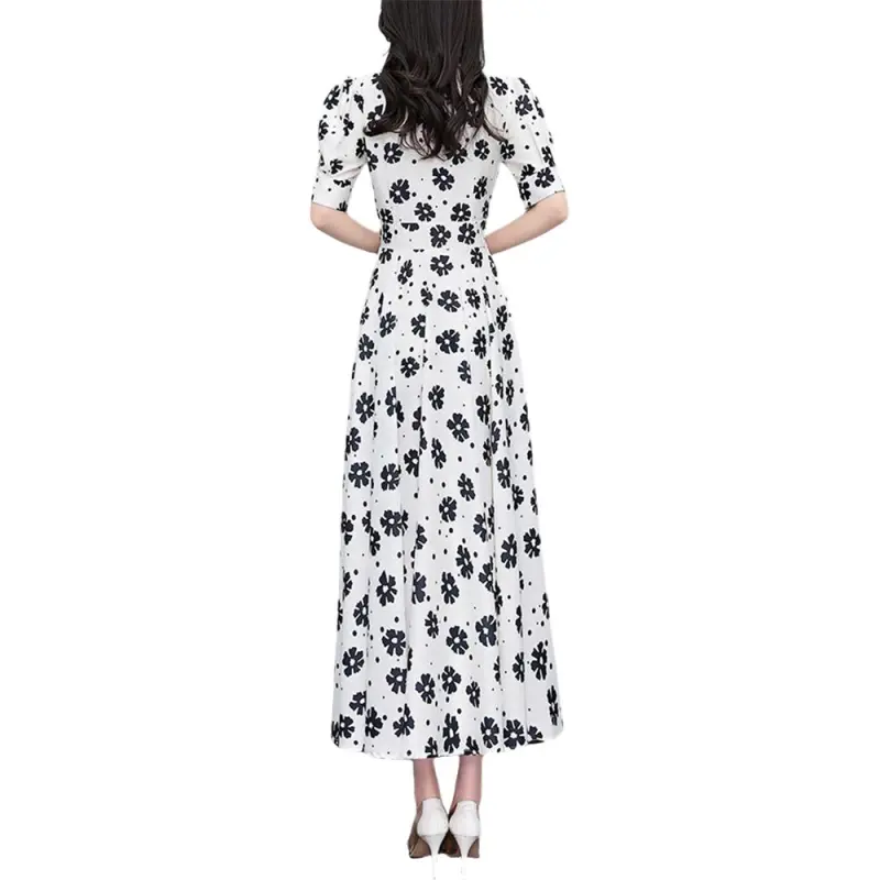 Ning Cai Yuer Short Sleeved Dress Women's-1