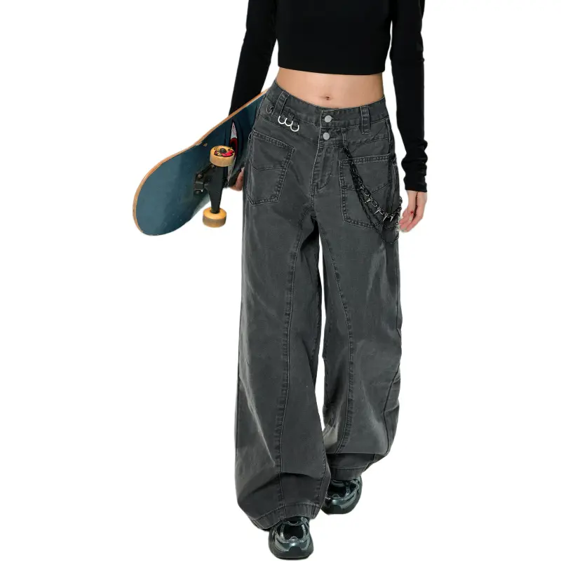 YIXIAOMO Casual Pants Unisex-1