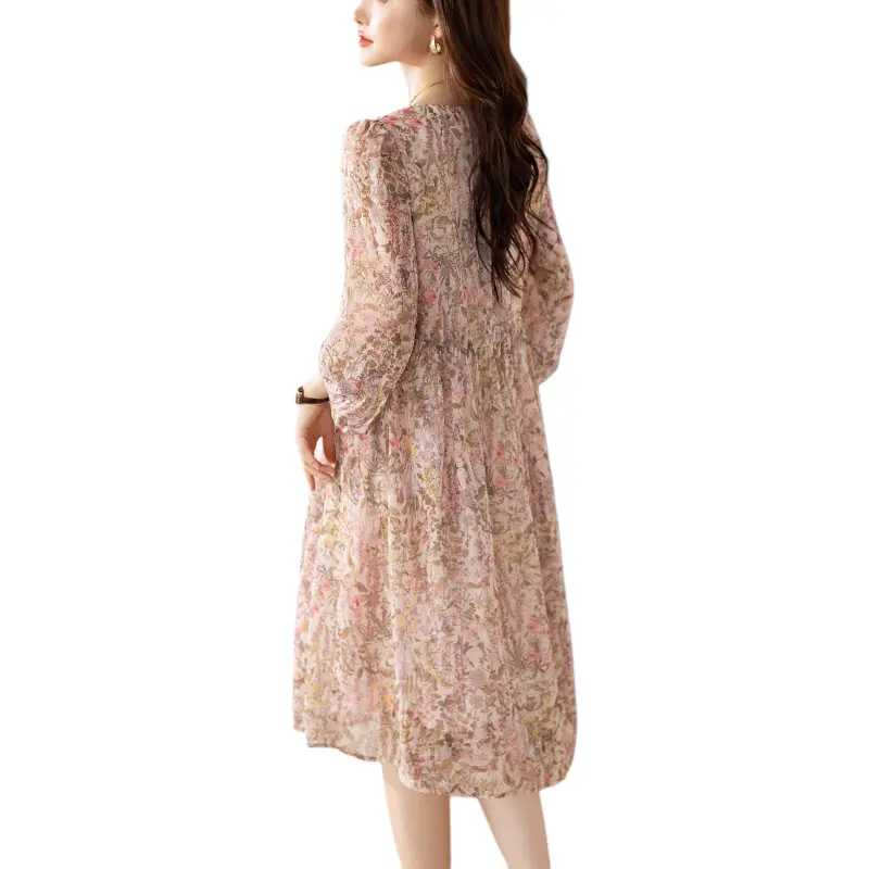PIERRE CARDIN Short Sleeved Dresses Women's Pink-1