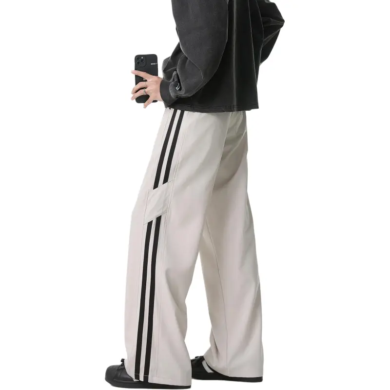 WARNING LIGHT Casual Pants Unisex-11