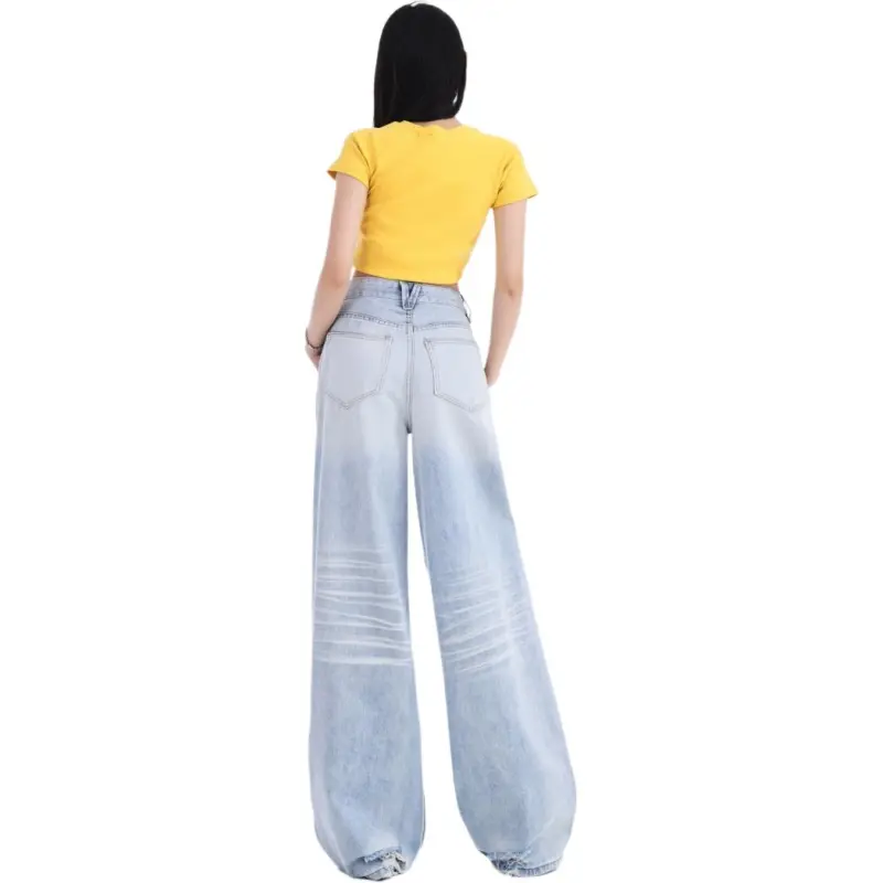 Ordifen Jeans Women's Light Blue-6
