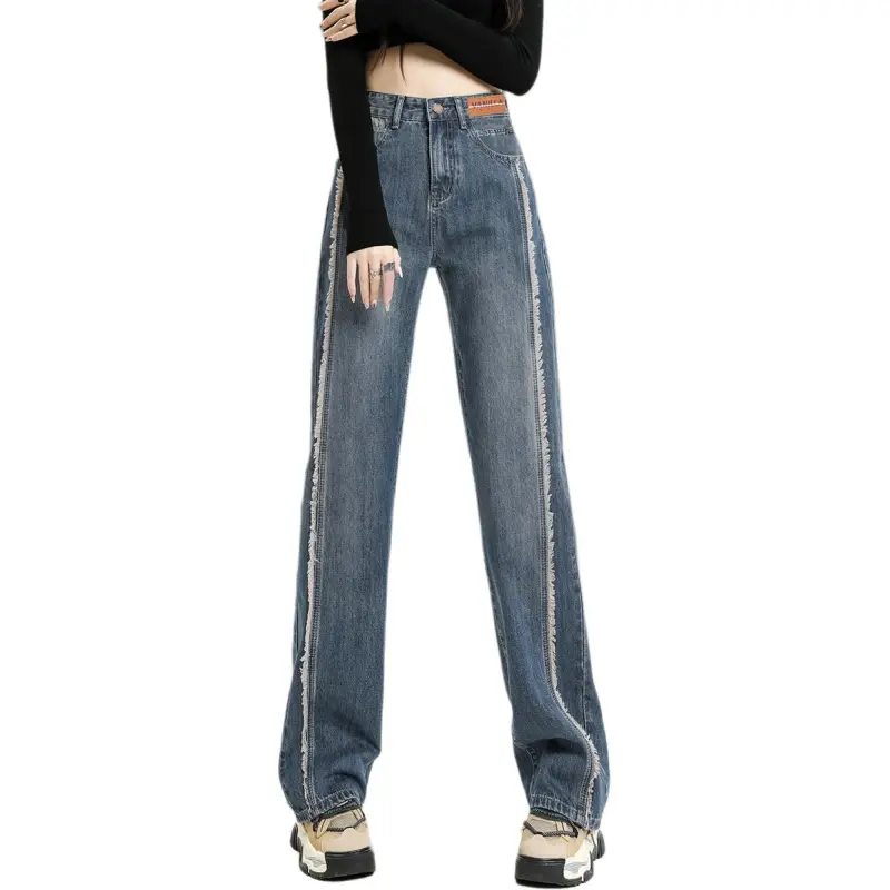Weixi Jeans Women's Nostalgic Blue-3