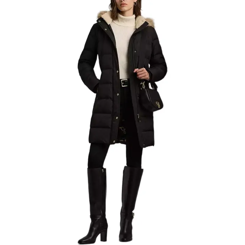 Ralph Lauren Down Jacket Women's Black-1