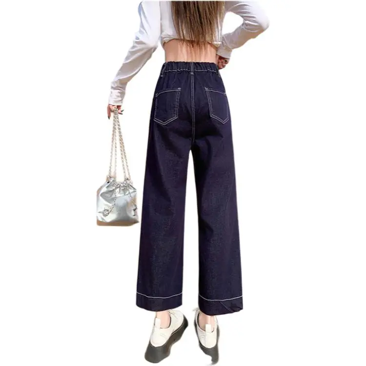 Mu Xiao Xin Jeans Women's Denim Blue-2