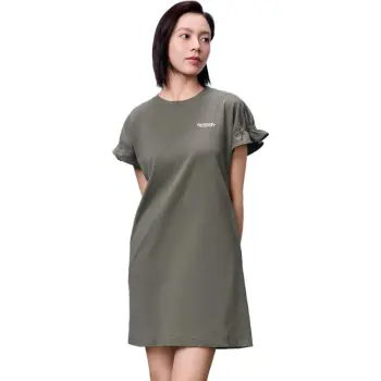 OUTDOOR PRODUCTS Short Sleeved Dress Women's Vanilla Green