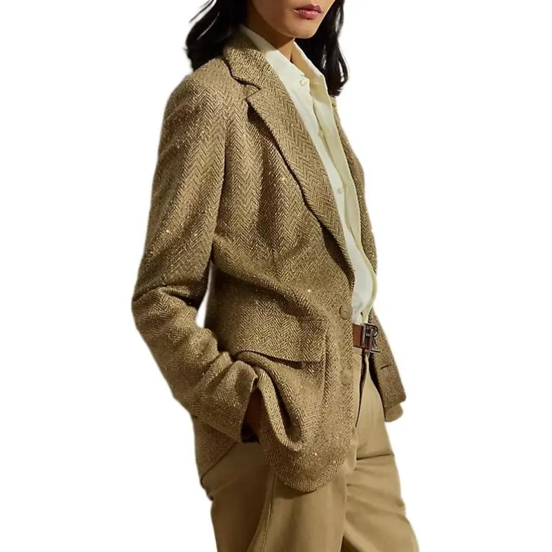 Ralph Lauren Collection Herringbone Blazer-3