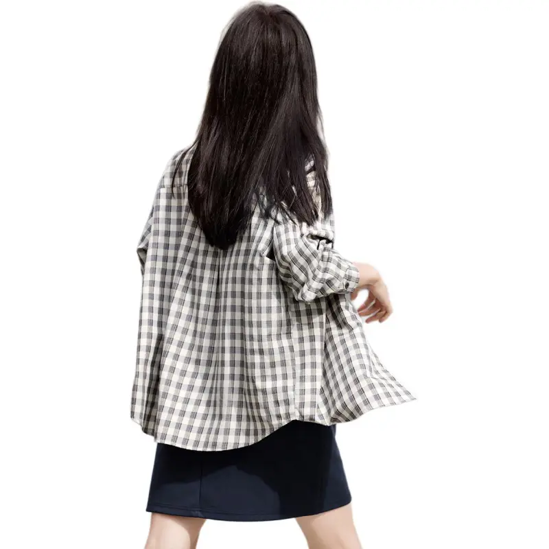 Mo Han Yi Mei Skirt Set Women's Navy Blue Gray-0