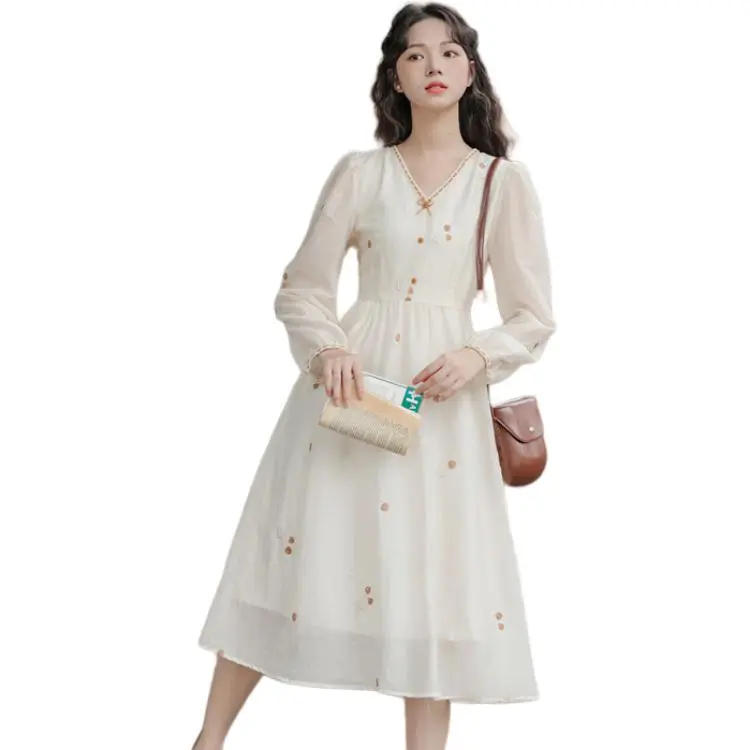 Dior Beauty Long Sleeved Dress Women's-2