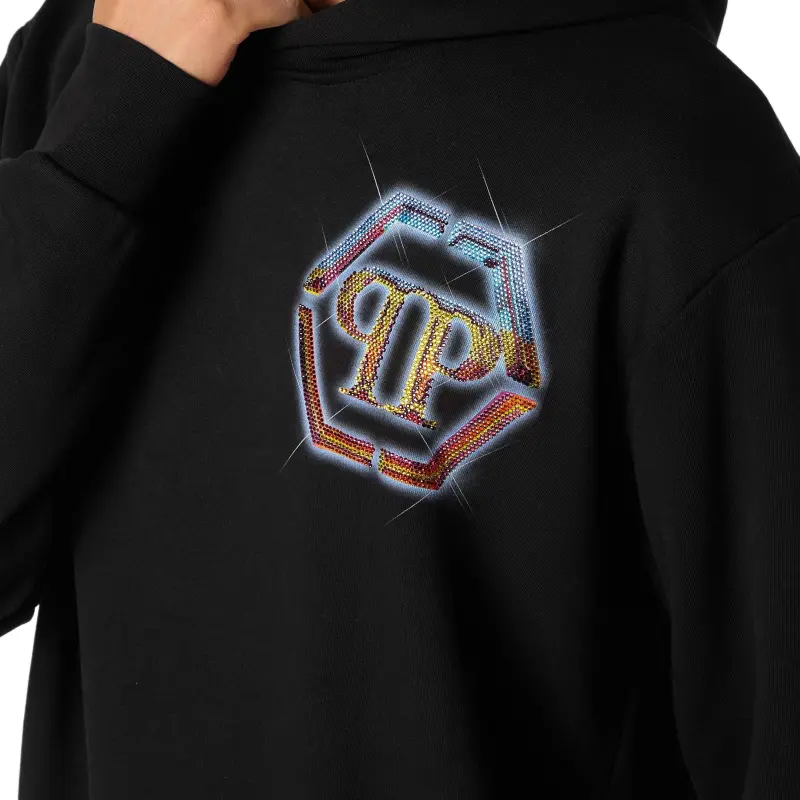 PHILIPP PLEIN Hexagon Hoodie-4
