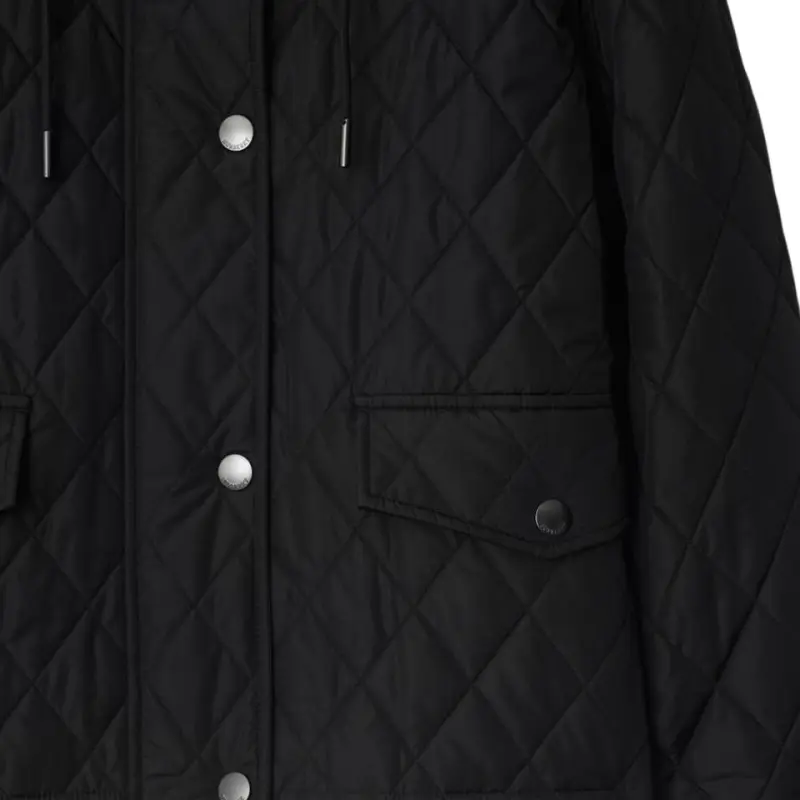 Burberry Puffer Jacket Women's Black-1