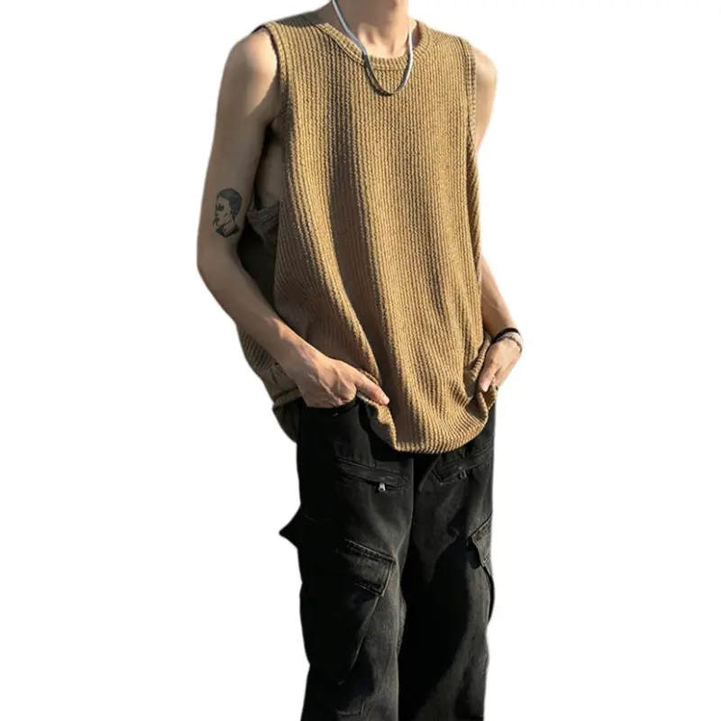 HOKLV Tank Tops Unisex-11