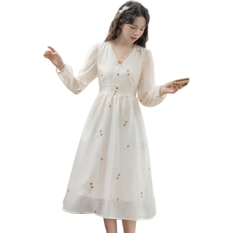 Dior Beauty Long Sleeved Dress Women's-4