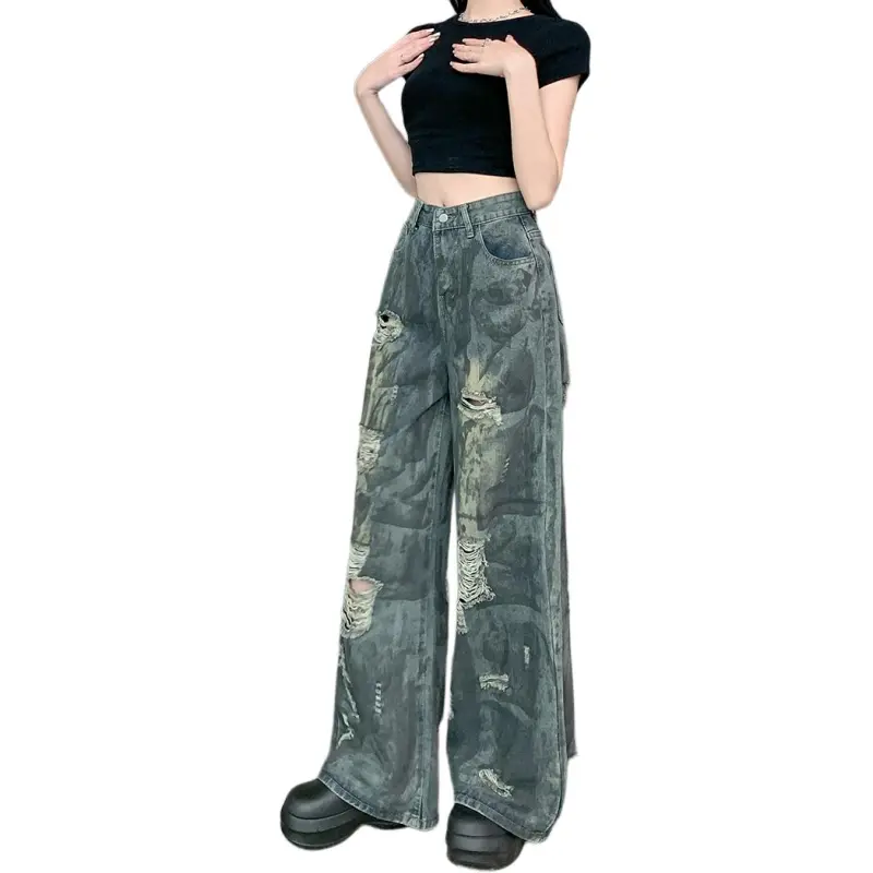 Dior Beauty Jeans Women's Blue-3