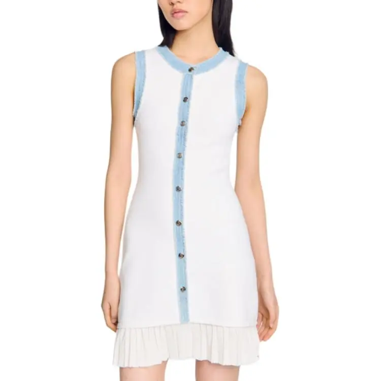Sandro Knitted Mini Dress-3