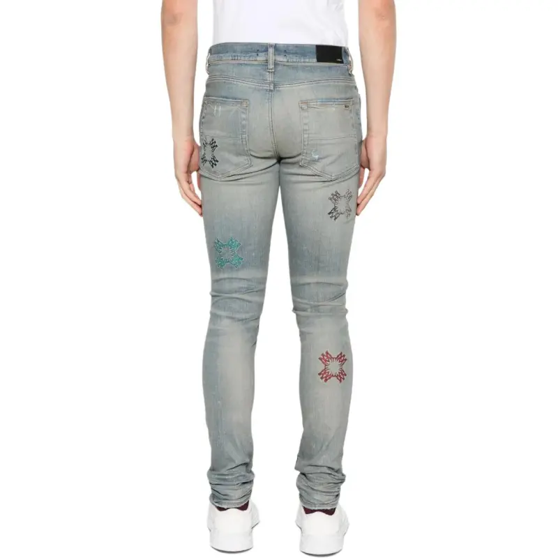 AMIRI Distressed Skinny Jeans-2