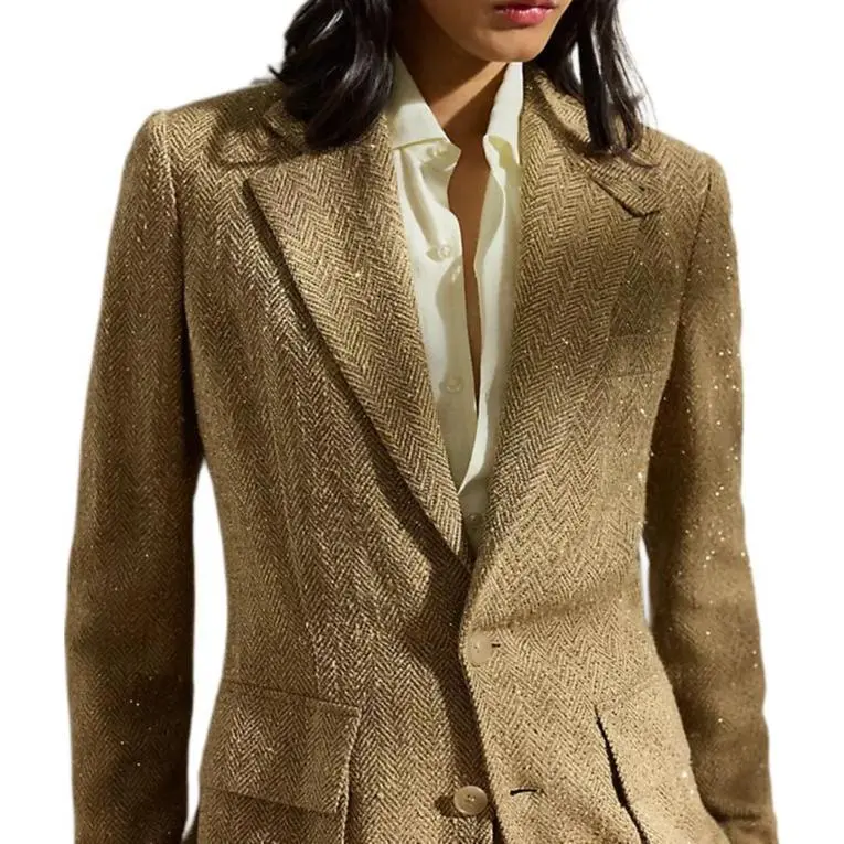 Ralph Lauren Collection Herringbone Blazer-4