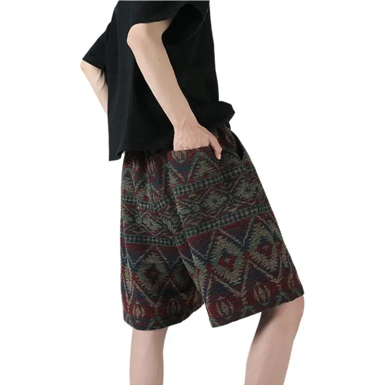Weles Casual Shorts Unisex Elegant Cyan-1