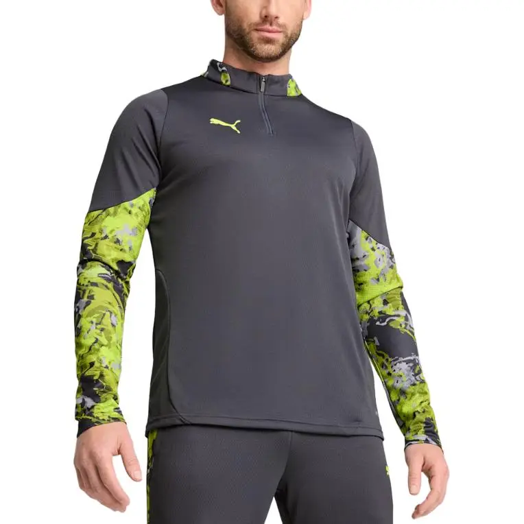 PUMA IndividualCUPDRYCELL T Shirt Men's Galaxy Gray-2