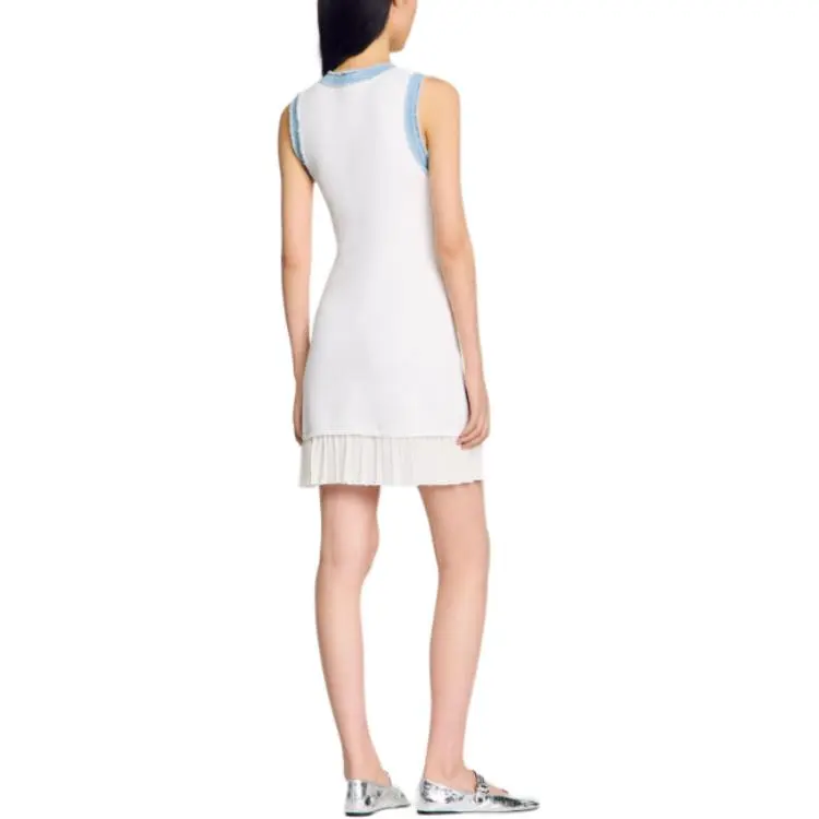 Sandro Knitted Mini Dress-2